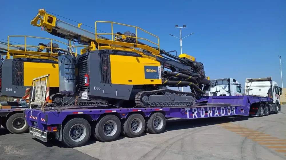 Epiroc suma en Argentina sus dos primeros equipos SmartROC D65