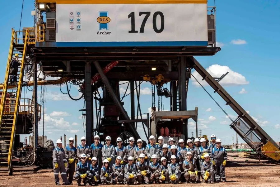 Estudiantes de Sierra Grande recorrieron Vaca Muerta y la terminal petrolera de Punta Colorada